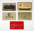 FIVE TONY CURTIS MEMBERSHIP AND REWARDS CARDS