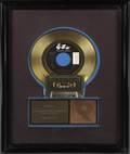 NIRVANA GOLD RECORD AWARD