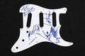A GROUP OF PICKGUARDS SIGNED BY THE ZOMBIES MICK JONES AND THE MISFITS