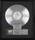 FLEETWOOD MAC PLATINUM RECORD AWARD