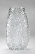 MONUMENTAL AMERICAN BRILLIANT PERIOD CUT VASE
