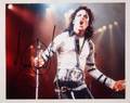 MICHAEL JACKSON SIGNED BAD PHOTOGRAPH