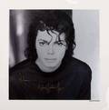 MICHAEL JACKSON SIGNED LITHOGRAPH