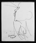 MICHAEL JACKSON SIGNED DRAWING