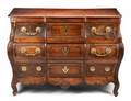 ANTIQUE FRENCH BOMBE COMMODE