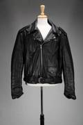 LARRY HAGMAN OWNED LEATHER MOTORCYCLE JACKETS