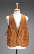 LARRY HAGMAN CUSTOM BOUCHER DEERSKIN VEST