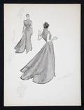 JUDY GARLAND A STAR IS BORN COSTUME SKETCH