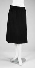LUCILLE BALL BLACK WOOL SKIRT