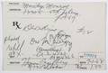 MARILYN MONROE DEXEDRINE PRESCRIPTION ORDER