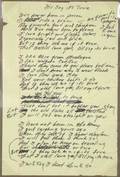 JOHNNY CASH HANDWRITTEN ILL SAY ITS TRUE LYRICS