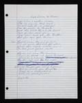 JOHNNY CASH HANDWRITTEN LIFES RAILWAY TO HEAVEN HANDWRITTEN LYRICS