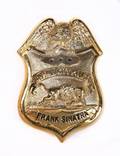 FRANK SINATRA HONORARY POLICE BADGE