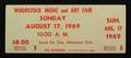 WOODSTOCK TICKET