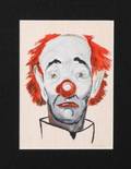FRANK SINATRA PAINTING OF A CLOWN