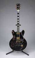 GIBSON BB KING LUCILLE 1993 BLUES FEST SIGNED GUITAR