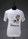 MICHAEL JACKSON SIGNED TSHIRT FEATURING MICKEY MOUSE