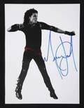 MICHAEL JACKSON SIGNED PHOTO