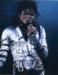 MICHAEL JACKSON SIGNED PHOTO