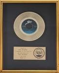 MICHAEL JACKSON GOLD RECORD AWARD