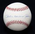 PETER EDWARD ROSE SIGNED BASEBALL