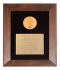 LES PAUL AWARD PLAQUE
