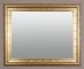 RECTANGULAR GILT WALL MIRROR