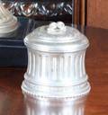 SMALL PEWTER LIDDED CONTAINER
