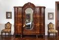 MICHAEL JACKSON INSCRIBED VICTORIAN REVIVAL STYLE ARMOIRE
