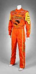 KEVIN HARVICK 2004 RACE WORN AND SIGNED FIRE SUIT