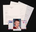 JUDI DENCH AND HELENA BONHAM CARTER SIGNED EPHEMERA