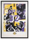 MAGIC JOHNSON SIGNED PRINT