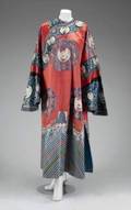 THE LAST EMPEROR LADIES RED SILK COURT SURCOAT