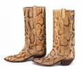 TONY CURTIS SNAKESKIN COWBOY BOOTS