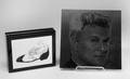 TONY CURTIS PORTRAIT PLAQUE AND TRINKET BOX