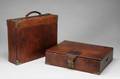 TWO LEATHER CASES BY THE WHIP ROMA