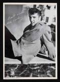 ELVIS PRESLEY SIGNED SOUVENIR PHOTOGRAPH