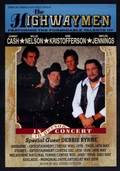 HIGHWAYMEN SIGNED CONCERT POSTER