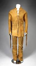 LARRY HAGMAN DEERSKIN JACKET AND PANTS