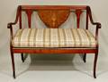 Inlaid Settee