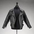 SLASH WORN LEATHER MOTORCYCLE JACKET
