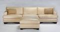 CAFE AU LAIT LEATHER SOFA