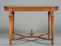 LOUIS XVI STYLE MAHOGANY CENTER TABLE