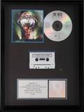 VAN HALEN PLATINUM RECORD AWARD