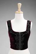 CHER OWNED AND WORN VELVET VEST