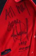 MICHAEL JACKSON WORN AND SIGNED JACKET