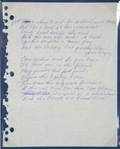 JOHNNY CASH HANDWRITTEN WORKING LYRICS