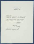 JOHNNY CASH LETTER FROM PRESIDENT CARTER