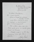 JOHNNY CASH LETTER ON BEHALF OF AN EMPLOYEE