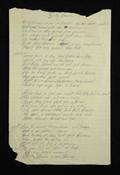 JOHNNY CASH HANDWRITTEN BILLY BROWN LYRICS